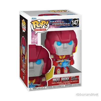 Funko POP Vinyl: Transformers S4 – Hot Rod med Matrix Funko POP Vinyl: Transformers S4 – Hot Rod med Matrix