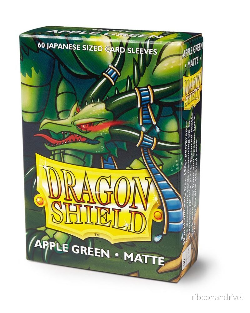 Dragon Shield Small Sleeves – Japansk Matt Äpplegrön (60 Sleeves) Dragon Shield Small Sleeves – Japansk Matt Äpplegrön (60 Sleeves)