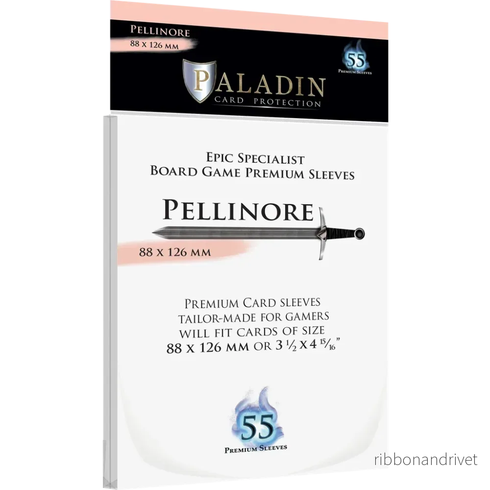 Paladin Sleeves – Pellinore Premium Epic Specialist 88x126mm (55 Sleeves) Paladin Sleeves – Pellinore Premium Epic Specialist 88x126mm (55 Sleeves)
