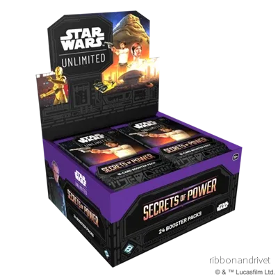 FFG – Star Wars: Unlimited – Secrets of Power Booster Display (24 Booster) FFG – Star Wars: Unlimited – Secrets of Power Booster Display (24 Booster)