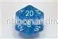 Chessex Speckled 34mm 20-Sided Dice - Water - Bild 2