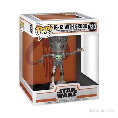 Funko POP Deluxe: MND S10 – Grogu (IG - 12) Figur - Bild 2