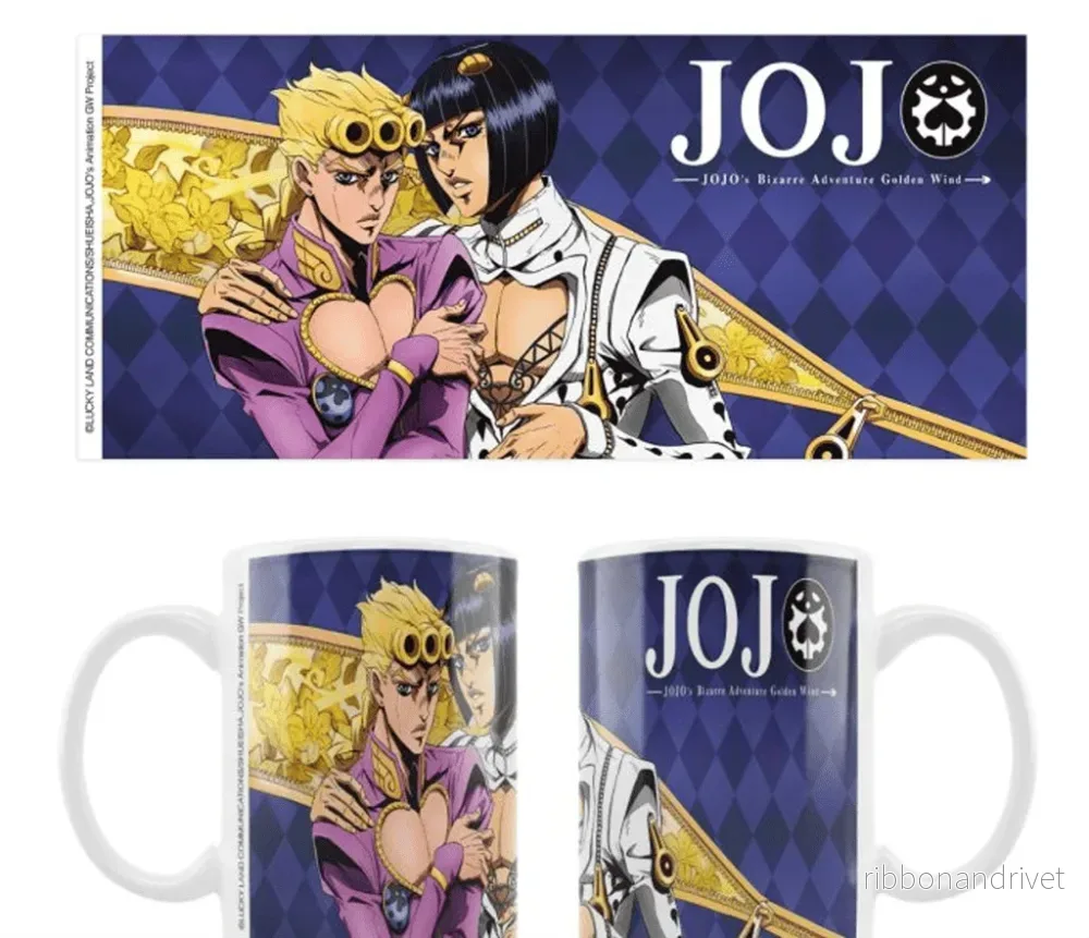 JoJo’s Bizarre Adventure: Golden Wind – Mugg – Giorno & Bruno JoJo’s Bizarre Adventure: Golden Wind – Mugg – Giorno & Bruno