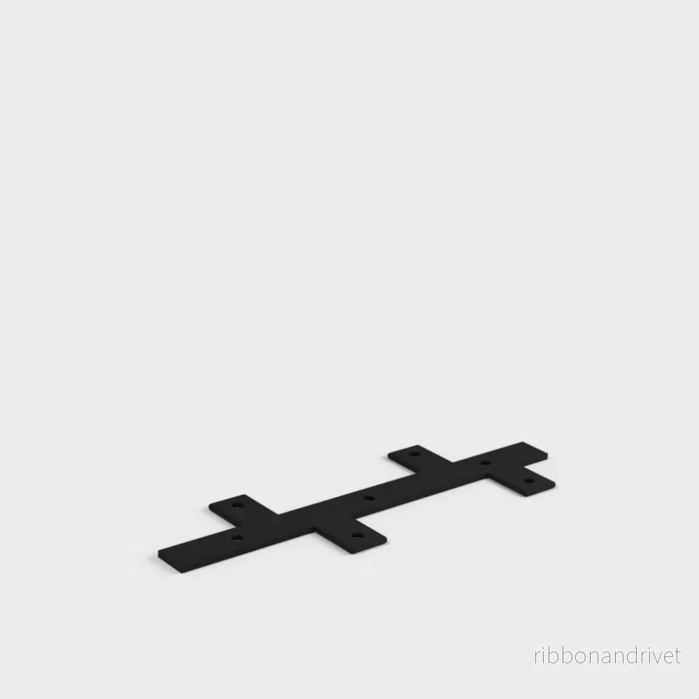 Rackmonteringsfäste för Sennheiser EM 10-mottagare (XS trådlös) - (6 stycken) - Bild 2