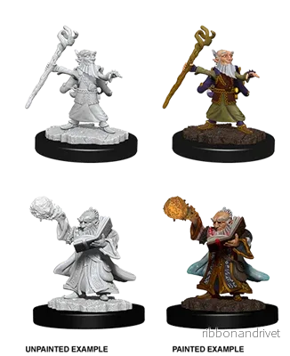 D&D Nolzur’s Marvelous Miniatures: Manlig Gnom Magiker