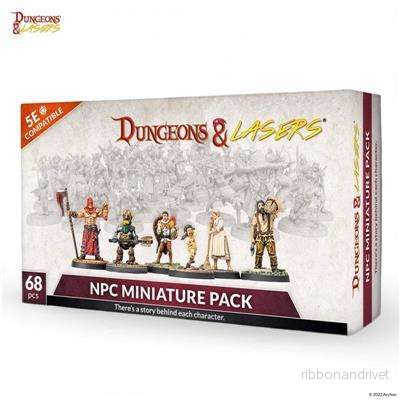 Dungeons & Lasers – NPC Miniature Pack – EN