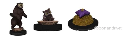 Dungeons and Dragons HeroClix Iconix: Ugglebjörnens Grotta - Bild 2