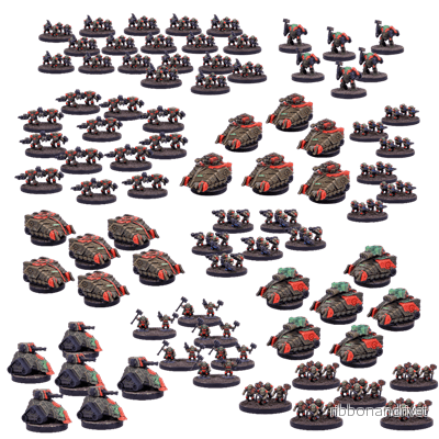 Episk Warpath: Forge Father Core Armépaket