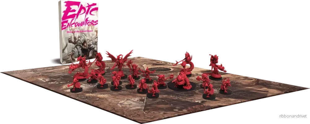 Epic Encounters: Kobolddrottningens helgedom – komplett äventyrsbox till rollspel 5E Epic Encounters: Kobolddrottningens helgedom – komplett äventyrsbox till rollspel 5E