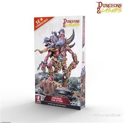 Dungeons & Lasers – Gervase The Ettin: En Fascinerande Miniatyr för Ditt Äventyr Dungeons & Lasers – Gervase The Ettin: En Fascinerande Miniatyr för Ditt Äventyr