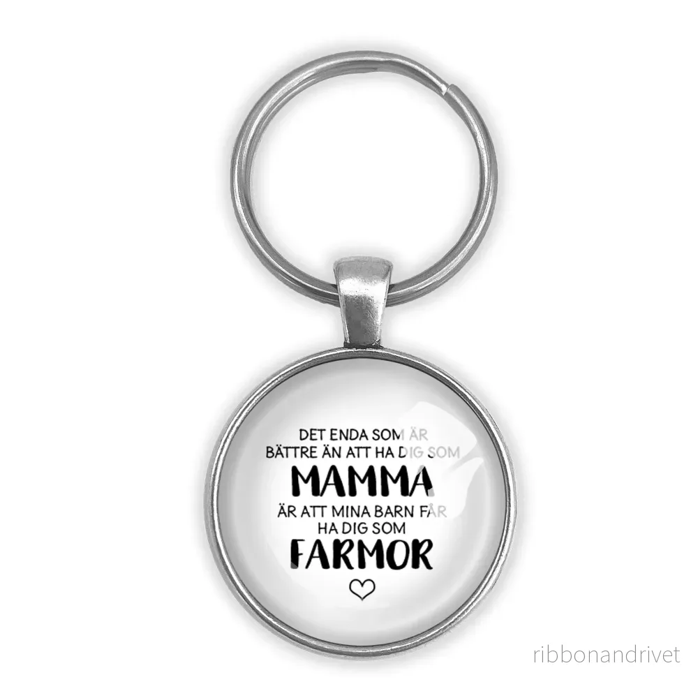 Mamma farmor | Nyckelring