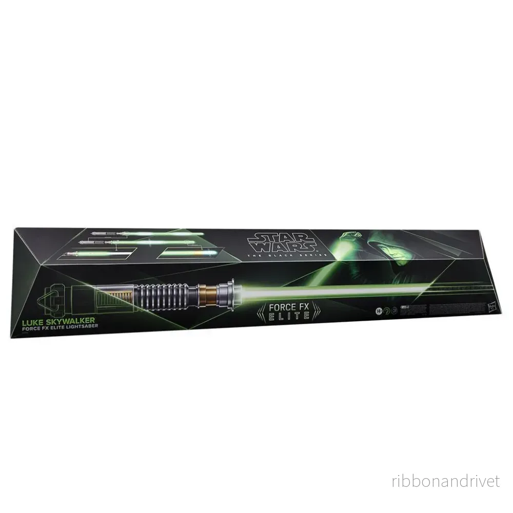Star Wars The Black Series Luke Skywalker Force FX Elite Lightsaber Star Wars The Black Series Luke Skywalker Force FX Elite Lightsaber