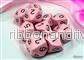 Chessex Opaque Pastell Rosa d10 Tärningar Set med 10 Stycken - Bild 2