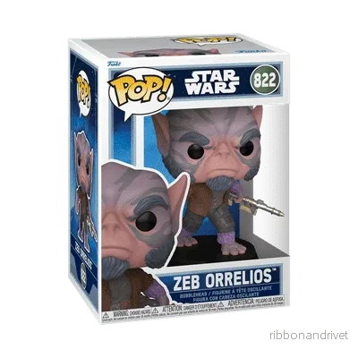 Funko POP Star Wars: Zeb Orrelios med Bo-Gevar