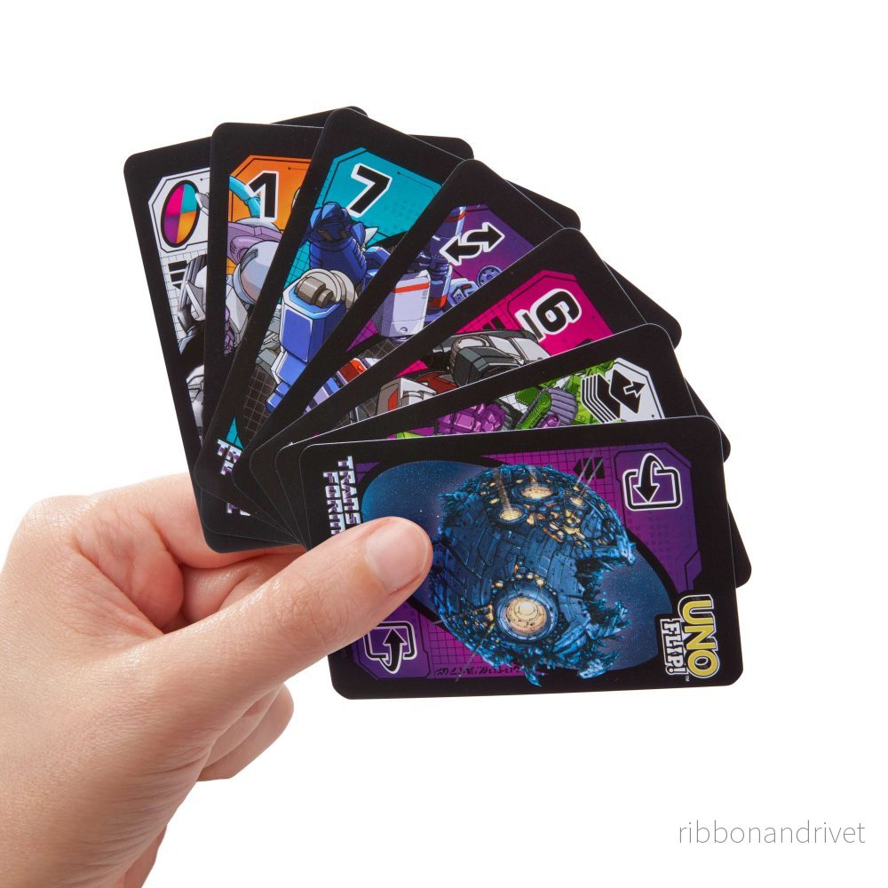 Spel Uno Flip Transformers - Bild 2