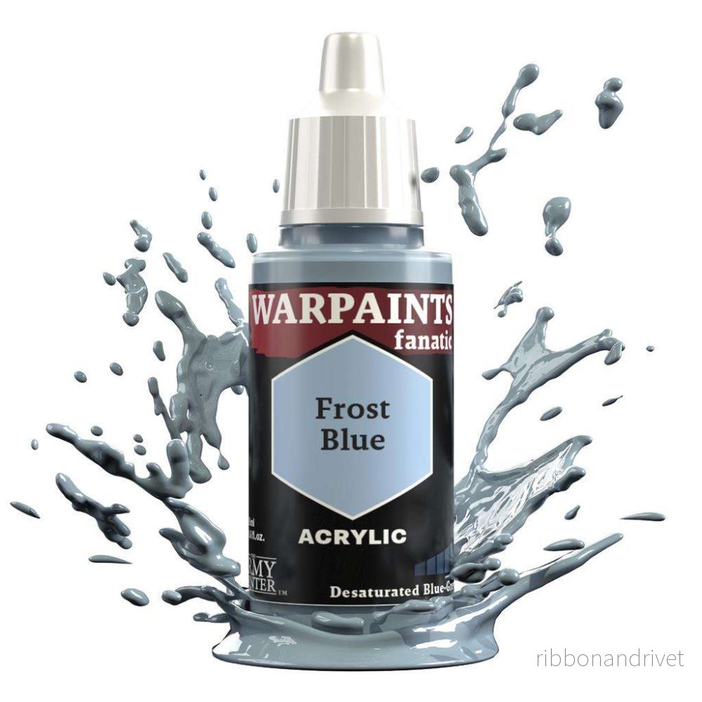 The Army Painter – Warpaints Fanatic: Frost Blue The Army Painter – Warpaints Fanatic: Frost Blue