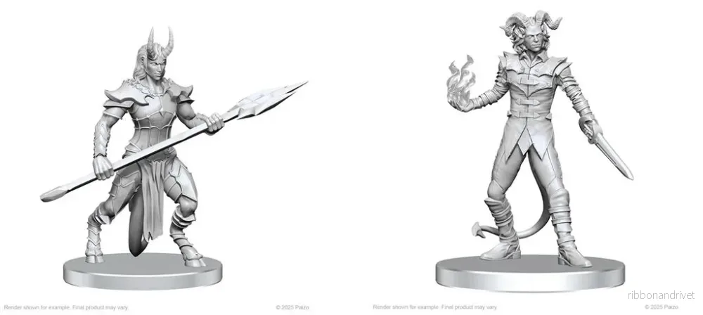 Pathfinder Battles Deep Cuts: Vordine (Infantry Devil) & Pitborn Rogue