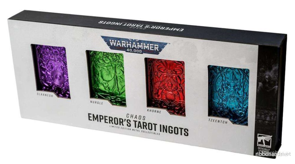 Warhammer 40,000 – Emperor’s Tarot Ingot (4-pack) – Chaos Warhammer 40,000 – Emperor’s Tarot Ingot (4-pack) – Chaos