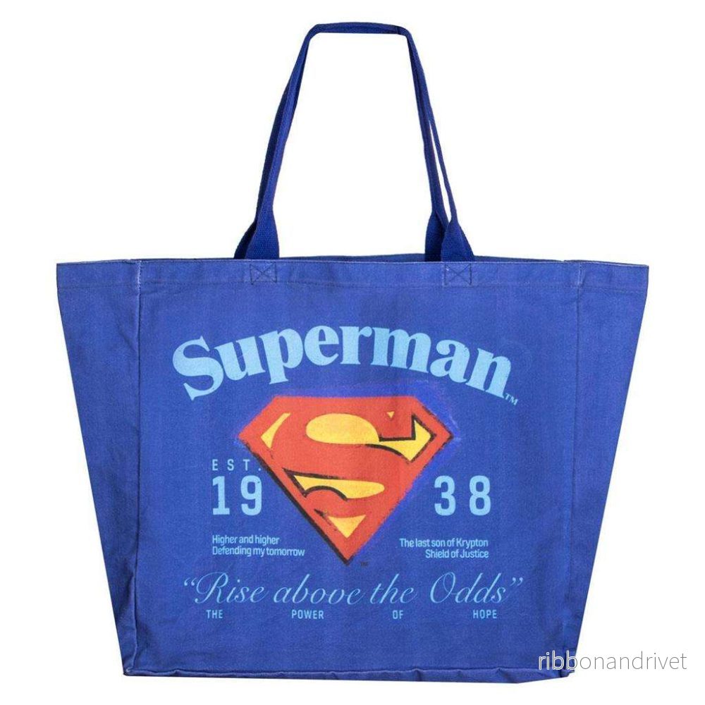 Superman – Shopping Bag XL – Logo Superman – Shopping Bag XL – Logo