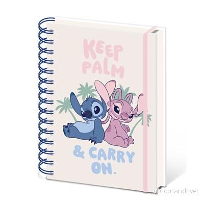Lilo & Stitch (Keep Palm & Carry On) A5 Wiro Anteckningsblock - Bild 2