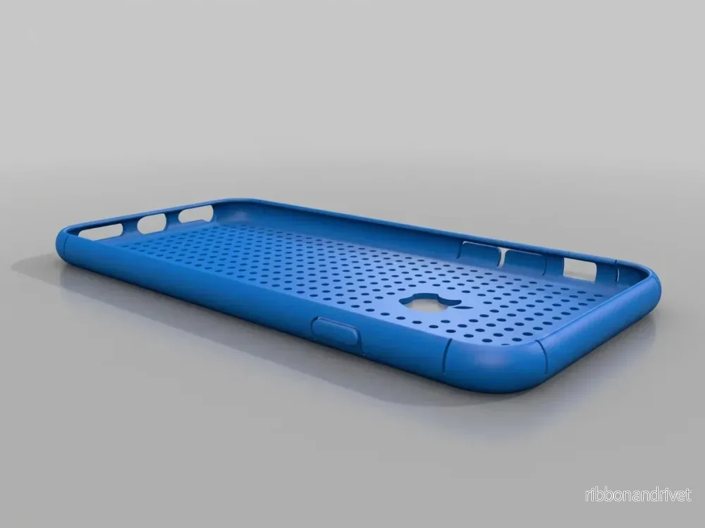 iPhone 6 'Dotty'-skal - Snyggt skydd med valfri Apple-logotyp