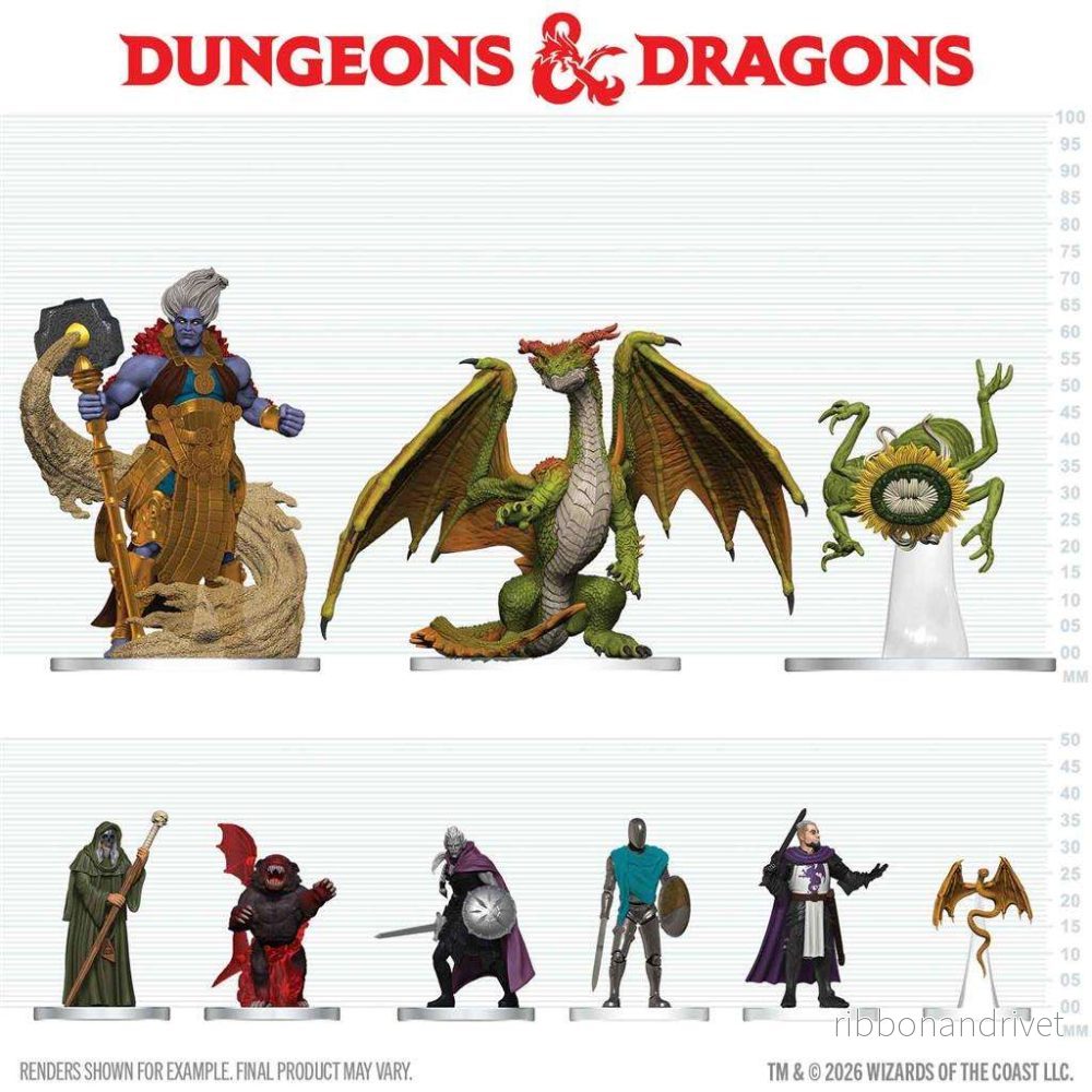 D&D Icons of the Realms: Adventures in Faerûn 10 ct. Booster Brick (Set 41) – EN D&D Icons of the Realms: Adventures in Faerûn 10 ct. Booster Brick (Set 41) – EN