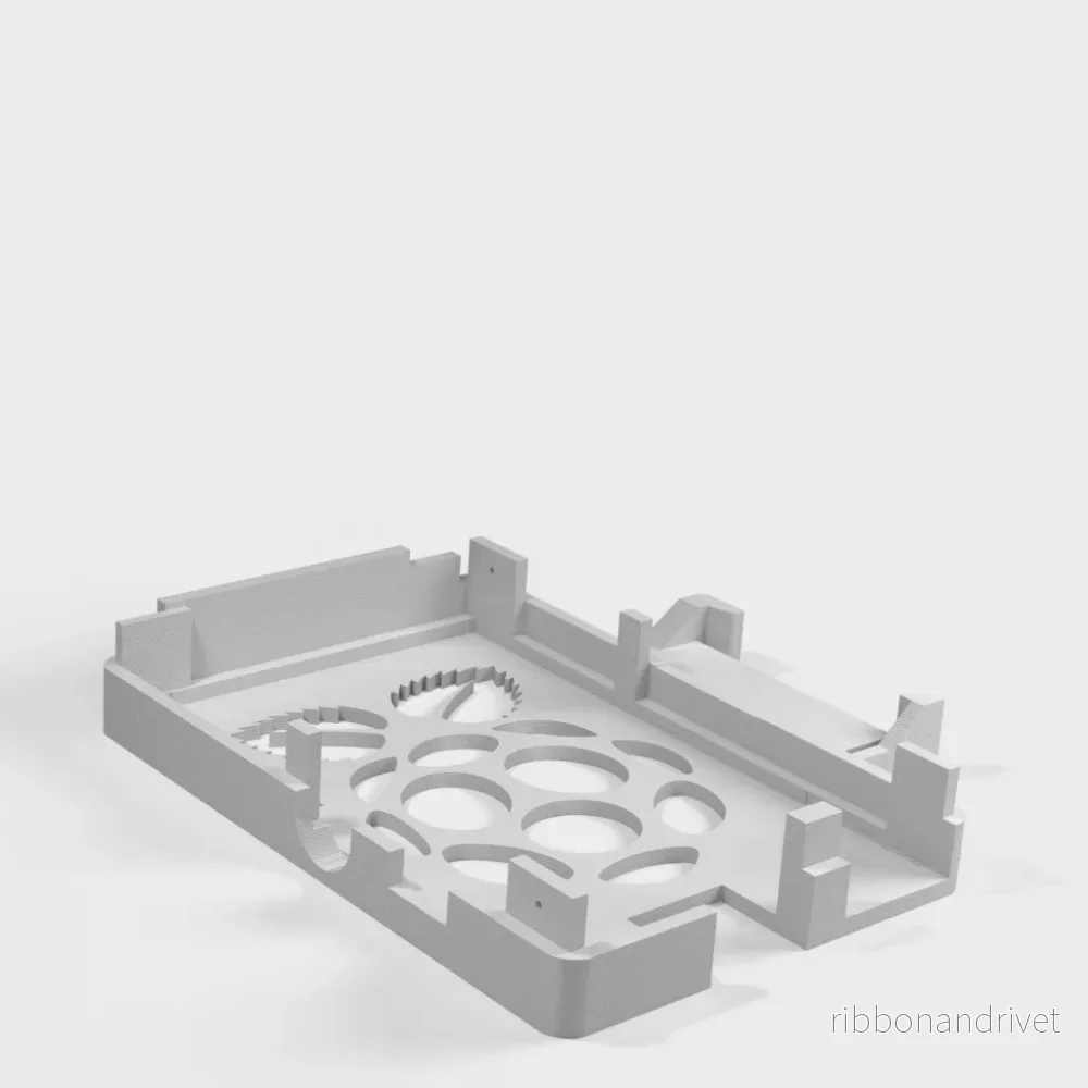 Raspberry Pi 1 DIN-skenafäste - Bild 2