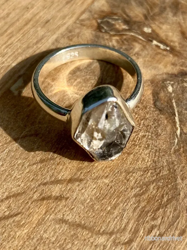 Ring Herkimer diamant 17,0 Ring Herkimer diamant 17,0