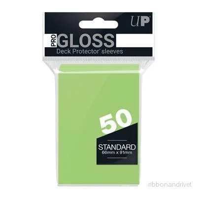 UP - Standard Sleeves - Lime Green (50 Sleeves) - Bild 2