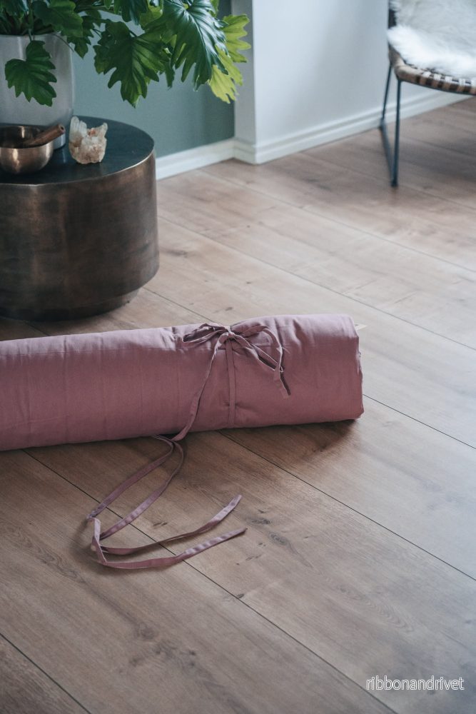 Calm Organic Cotton Yin Futon mat - Rose - Bild 2