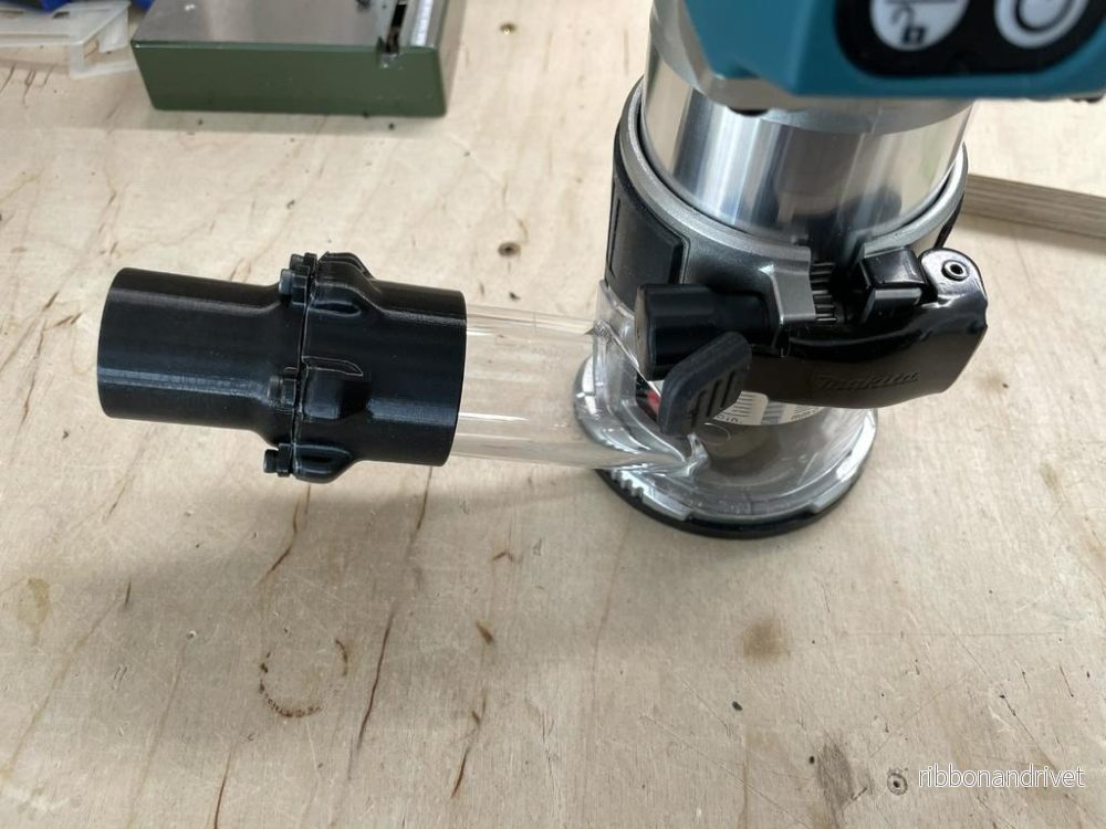 Makita DRT50 Dammutsugsadapter (2 delar)