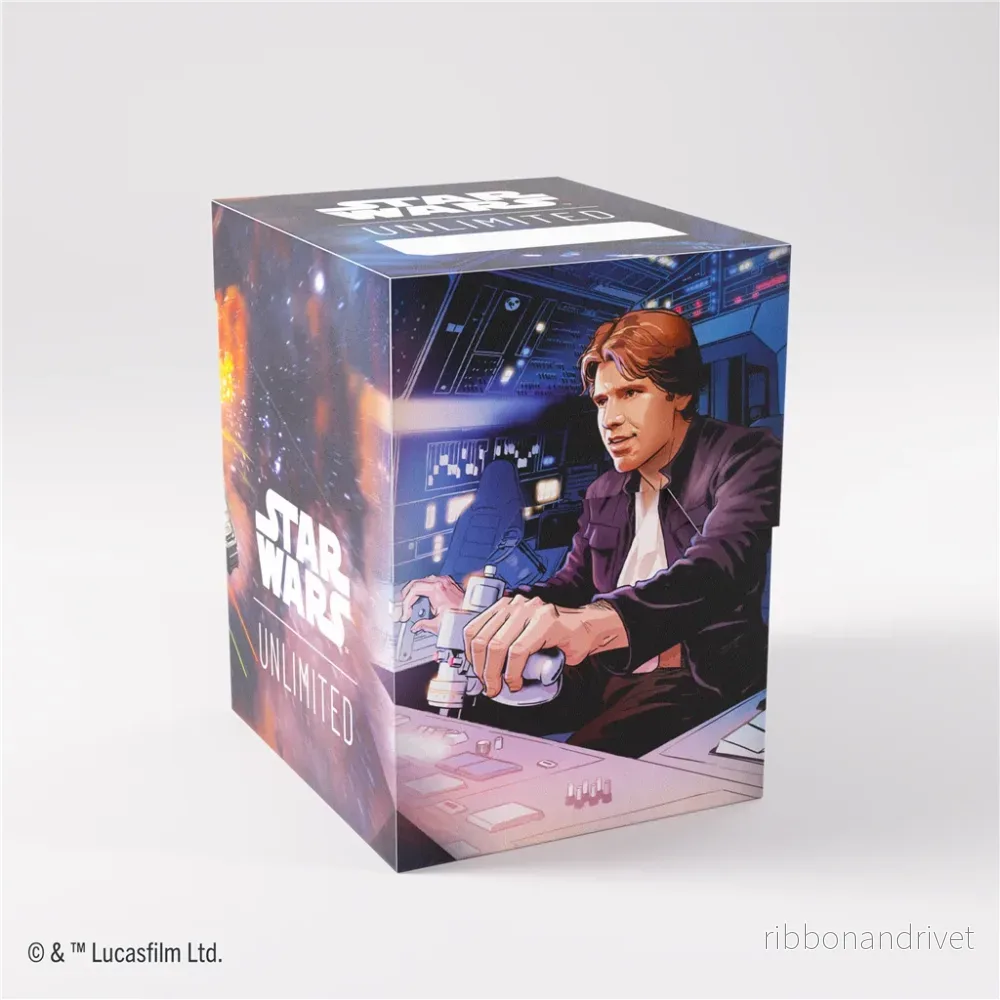 Gamegenic - Star Wars: Unlimited Soft Crate - Han Solo/Millenium Falcon