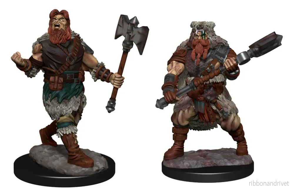 D&D Nolzur’s Marvelous Miniatures: Human Barbarian Male D&D Nolzur’s Marvelous Miniatures: Human Barbarian Male