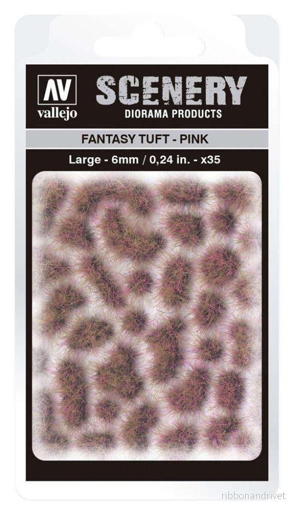 Vallejo - Scenery - Fantasy Tuft Rosa (6 mm)