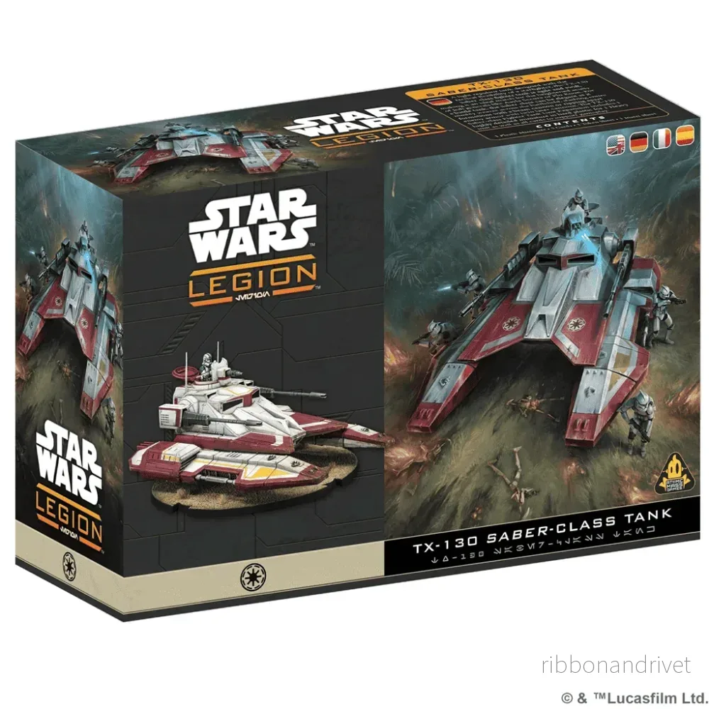 Star Wars: Legion – TX-130 Saber Tank – DE/EN/SP/FR