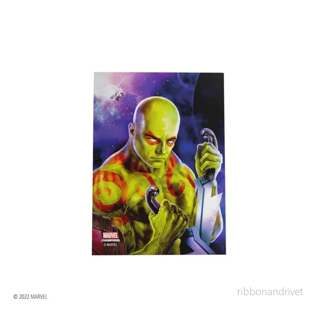 Gamegenic – Marvel Champions FINE ART Sleeves – Drax (51 Ärmar) Gamegenic – Marvel Champions FINE ART Sleeves – Drax (51 Ärmar)