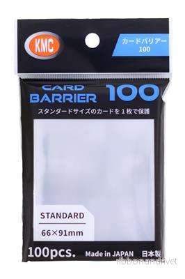 KMC Standard Sleeves – Card Barrier 100 (100 sleeves) KMC Standard Sleeves – Card Barrier 100 (100 sleeves)