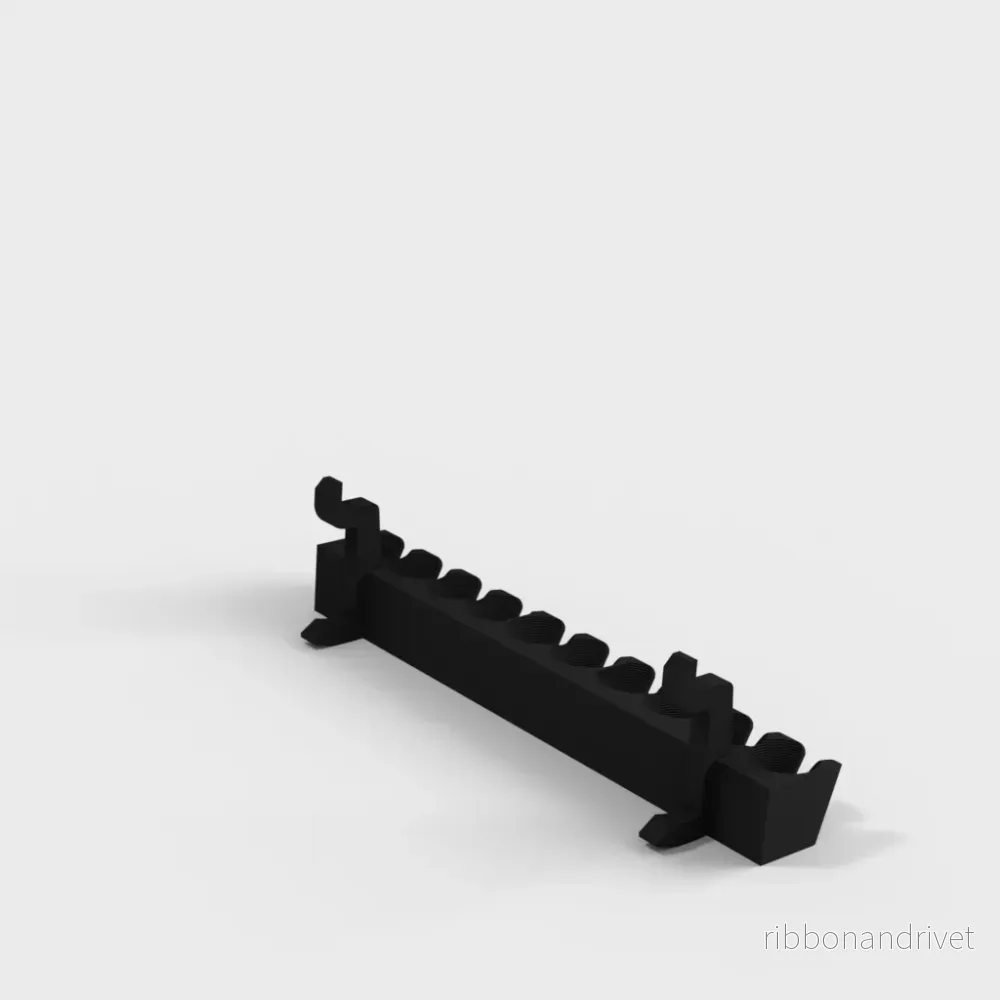 USB-kabelhållare för pegboard - Bild 3