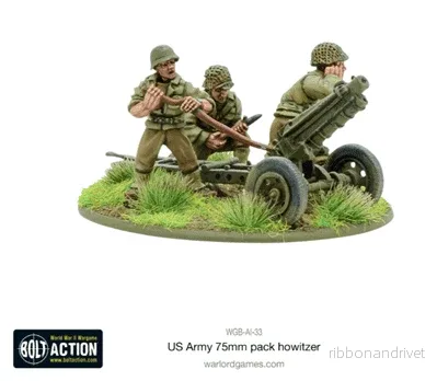 Bolt Action - US Army 75mm pack howitzer