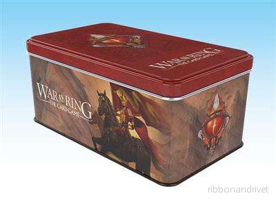 War of the Ring Shadow Card Box och Sleeves (Röd Bannerman version) War of the Ring Shadow Card Box och Sleeves (Röd Bannerman version)