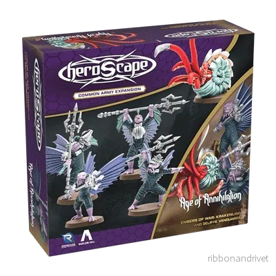 Heroscape Krakenling och Gelryie Vanguards Arméexpansion Heroscape Krakenling och Gelryie Vanguards Arméexpansion