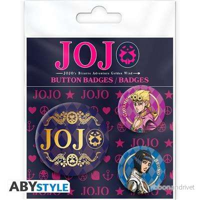 Jojo's Bizarre Adventure - Badge Pack - Golden Wind - Bild 2