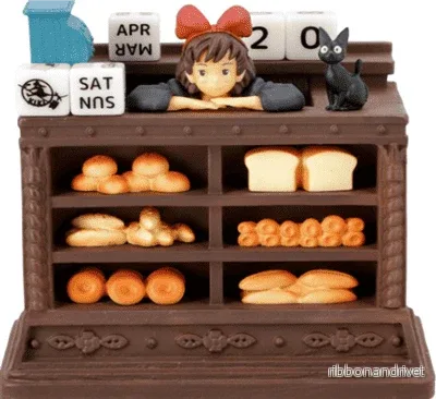 Ghibli Kiki’s Delivery Service Perpetual Calendar Ghibli Kiki’s Delivery Service Perpetual Calendar