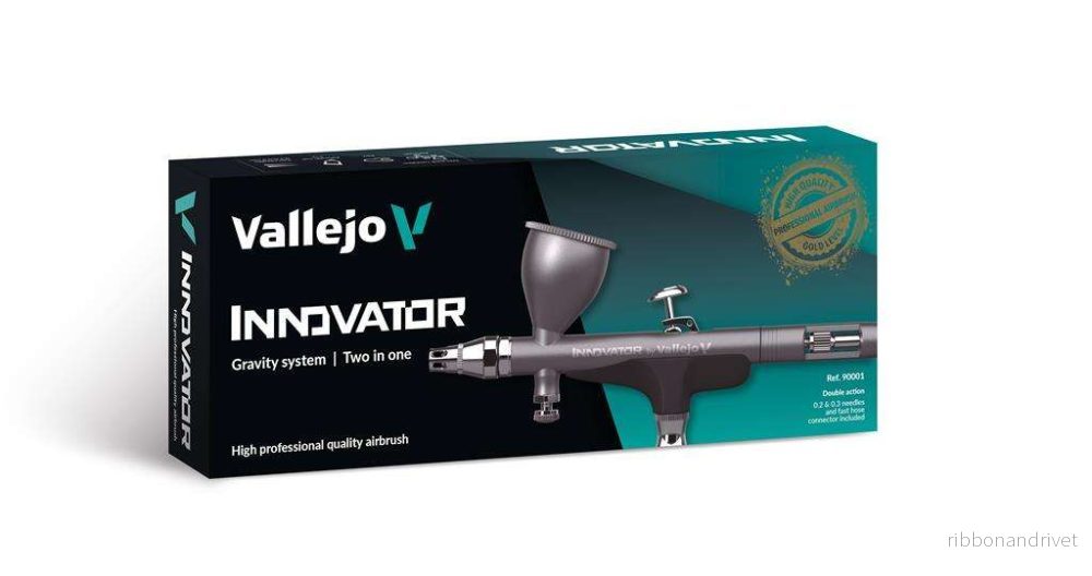 Vallejo – Airbrush – Innovatör från Vallejo, Gravitetssystem, Två i Ett Vallejo – Airbrush – Innovatör från Vallejo, Gravitetssystem, Två i Ett