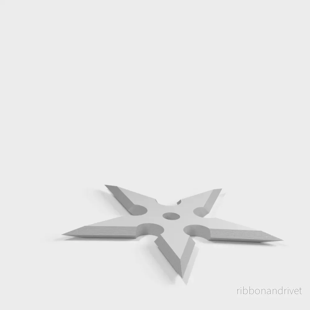 Shuriken kastvapen för cosplay och utklädnad - Bild 3