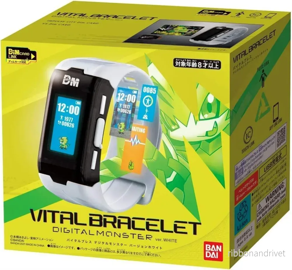Digimon Vital Armband - Vit Version