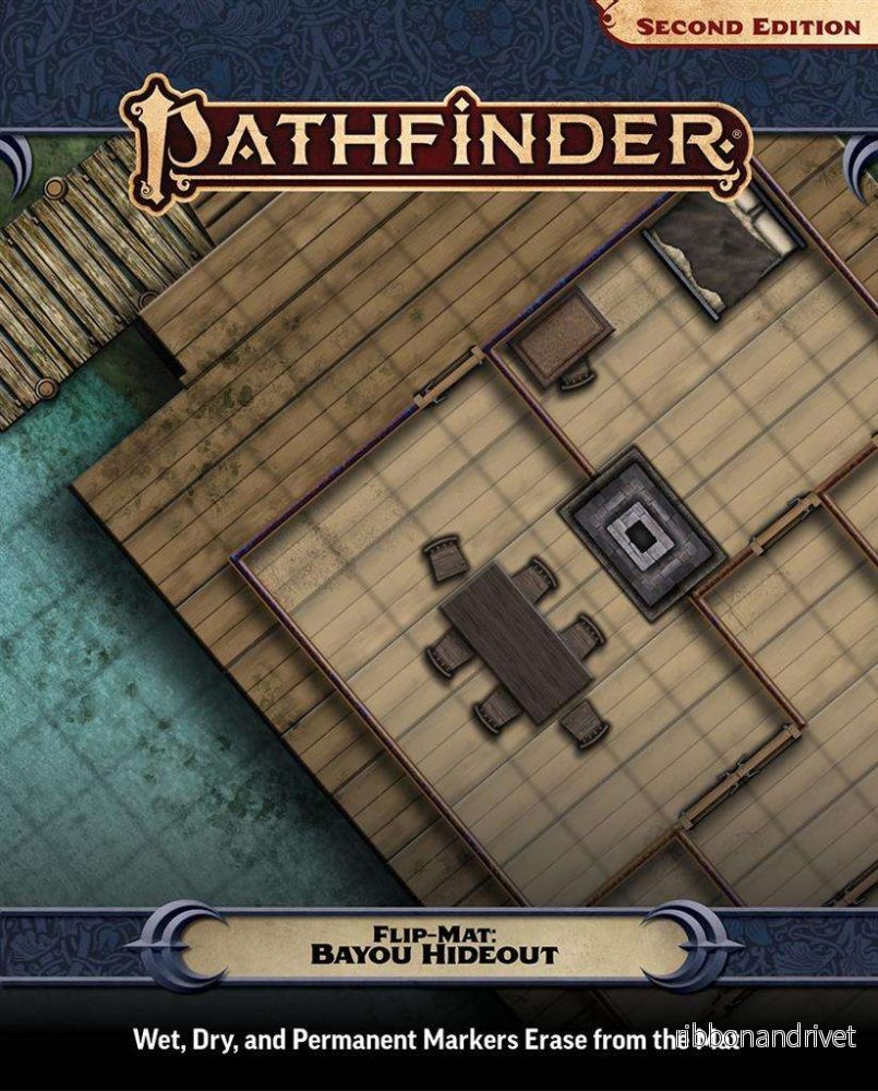Pathfinder Flip-Mat: Bayou Hideout