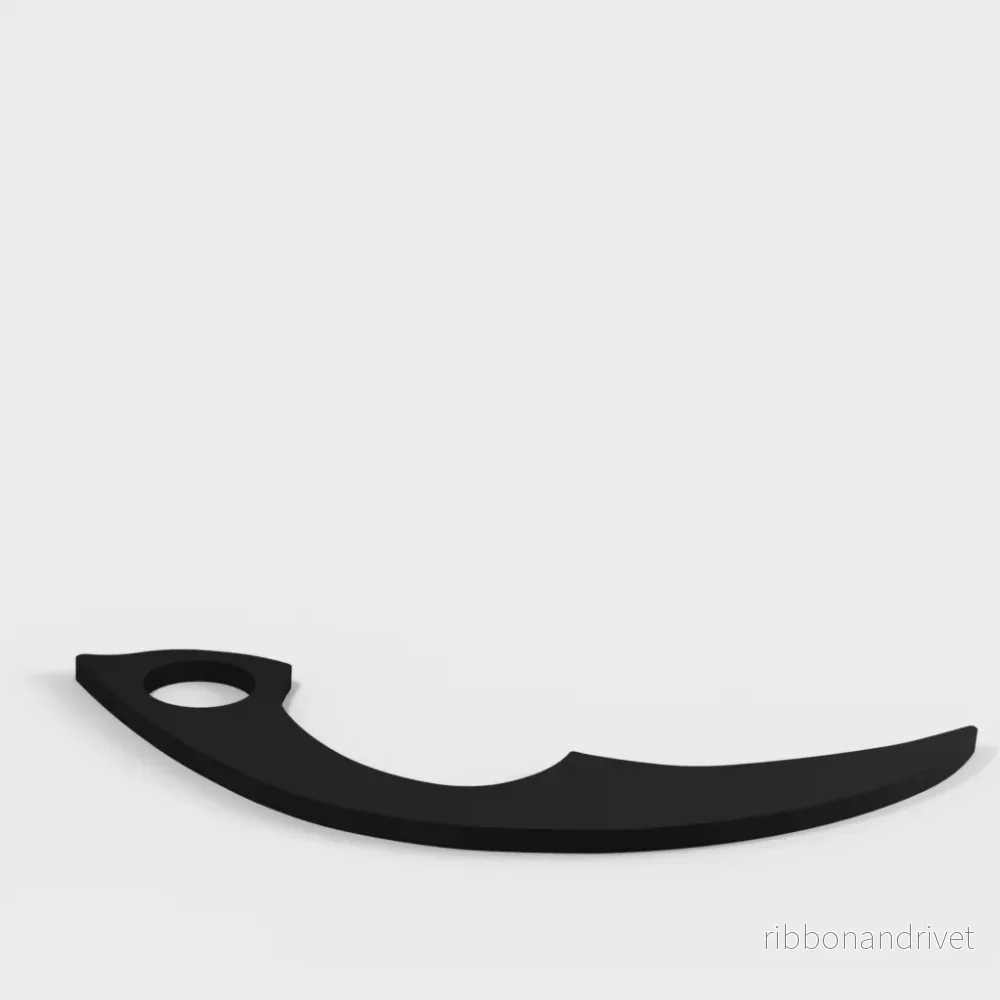 Karambit träningskniv för kampsport och kali - Bild 2
