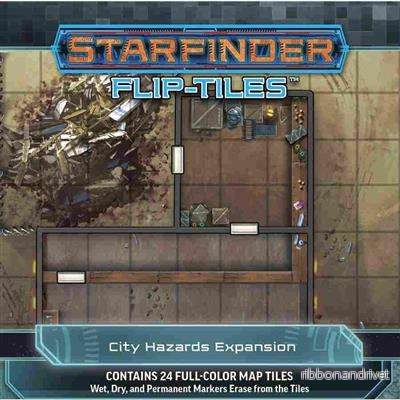 Starfinder Flip-Tiles: City Hazards Expansion Starfinder Flip-Tiles: City Hazards Expansion