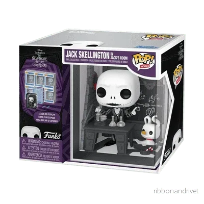 Funko POP Nooks: Skrynkliga Nattens Mardröm Före Jul – Jack Skellington’s Rum Funko POP Nooks: Skrynkliga Nattens Mardröm Före Jul – Jack Skellington’s Rum